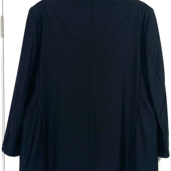 Jack Victor Tuxedo Suit Black York Super 100's Blazer Jacket 48R + Pants 43R - Picture 6 of 15